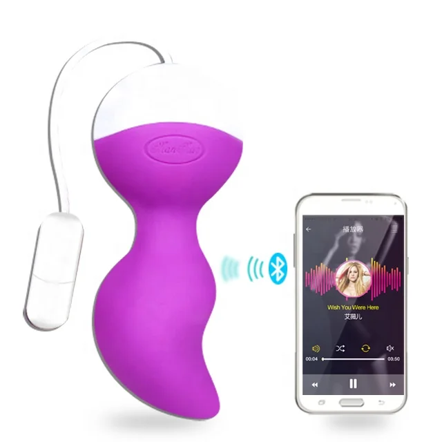 High Quality App Controlled Egg Mobile APP Controlled Kegel Ball Pelvic Muscle Trainer Sex Toy