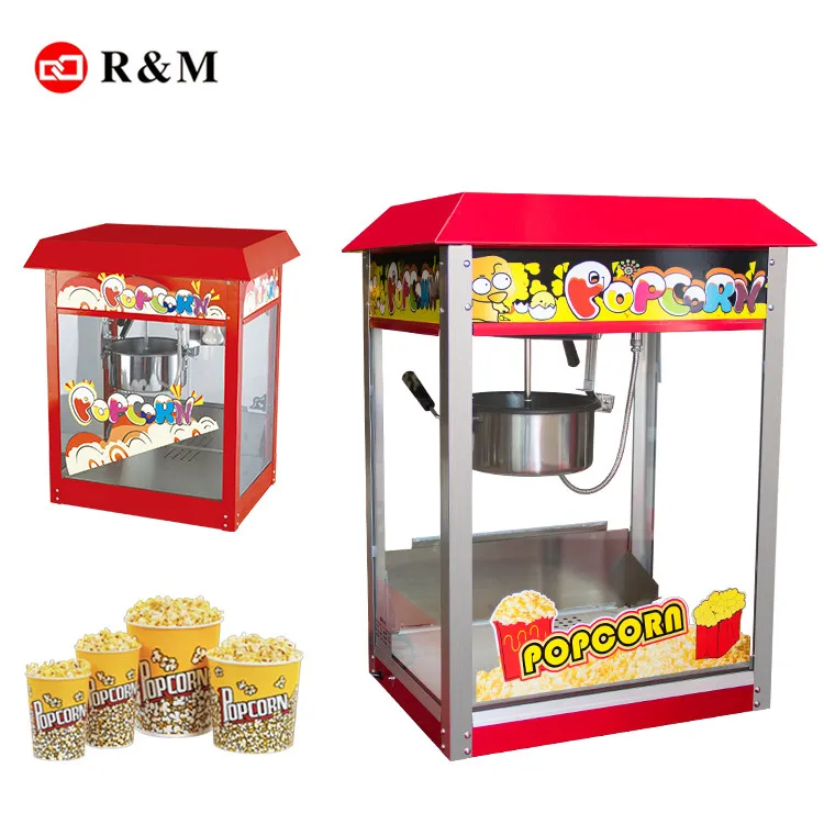 R&M high-productivity stainless steel snack machines for sale with custom logos india china,pop corn food snacks making machine