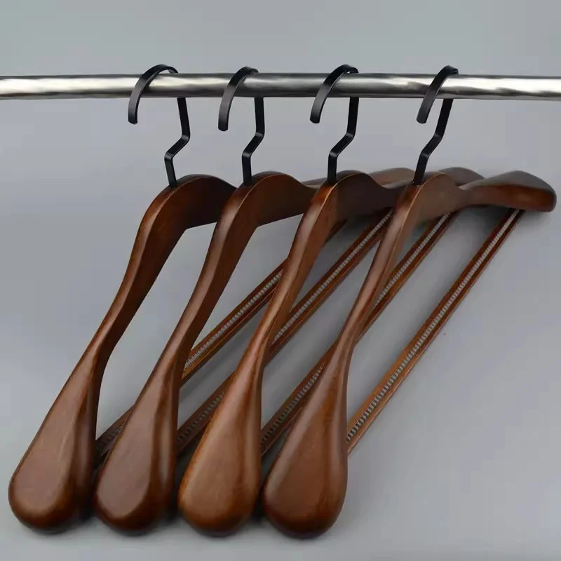 Fashion Classic Vintage Clothing Hangers Boutique Clothing Store Suit Hangers For Sale