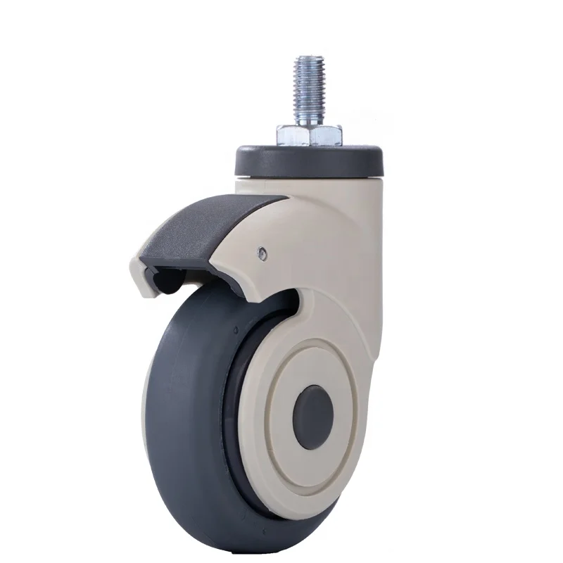 
Factory price 100mm swivel castor wheel for medical hospital cart 