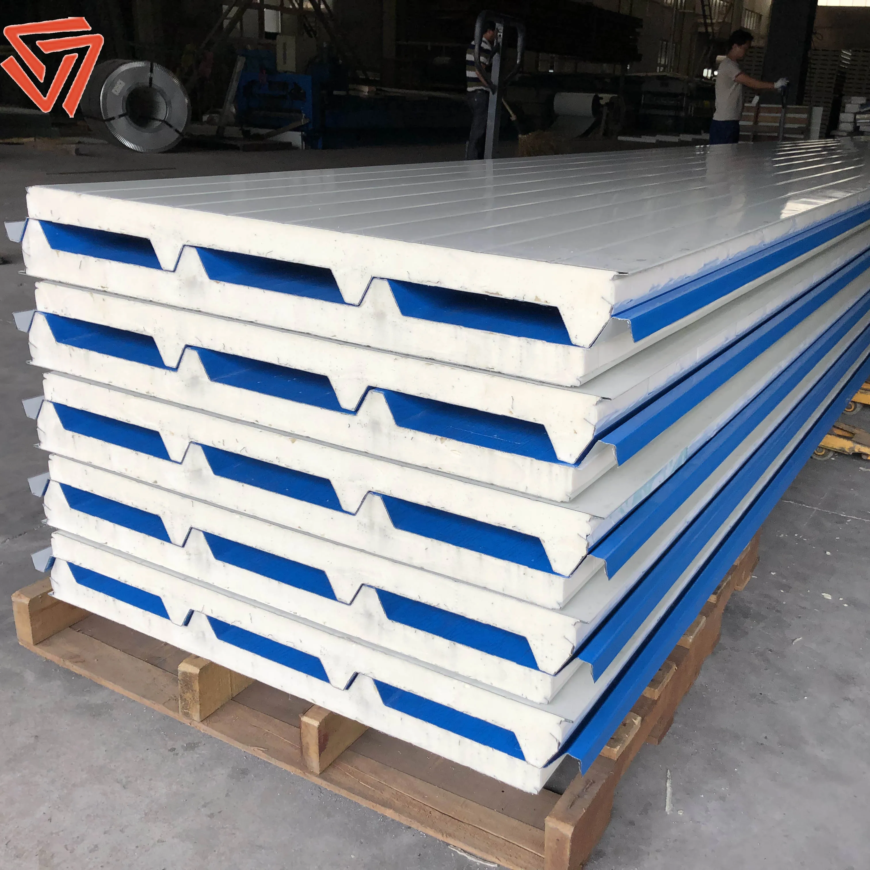 New best building material insulation ceiling precast concrete partition wall eps sandwich panel