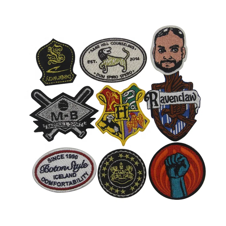 China Direct Patch Manufacturer Custom Cool Anime Embroidery Patch Printed Patch for Clothes