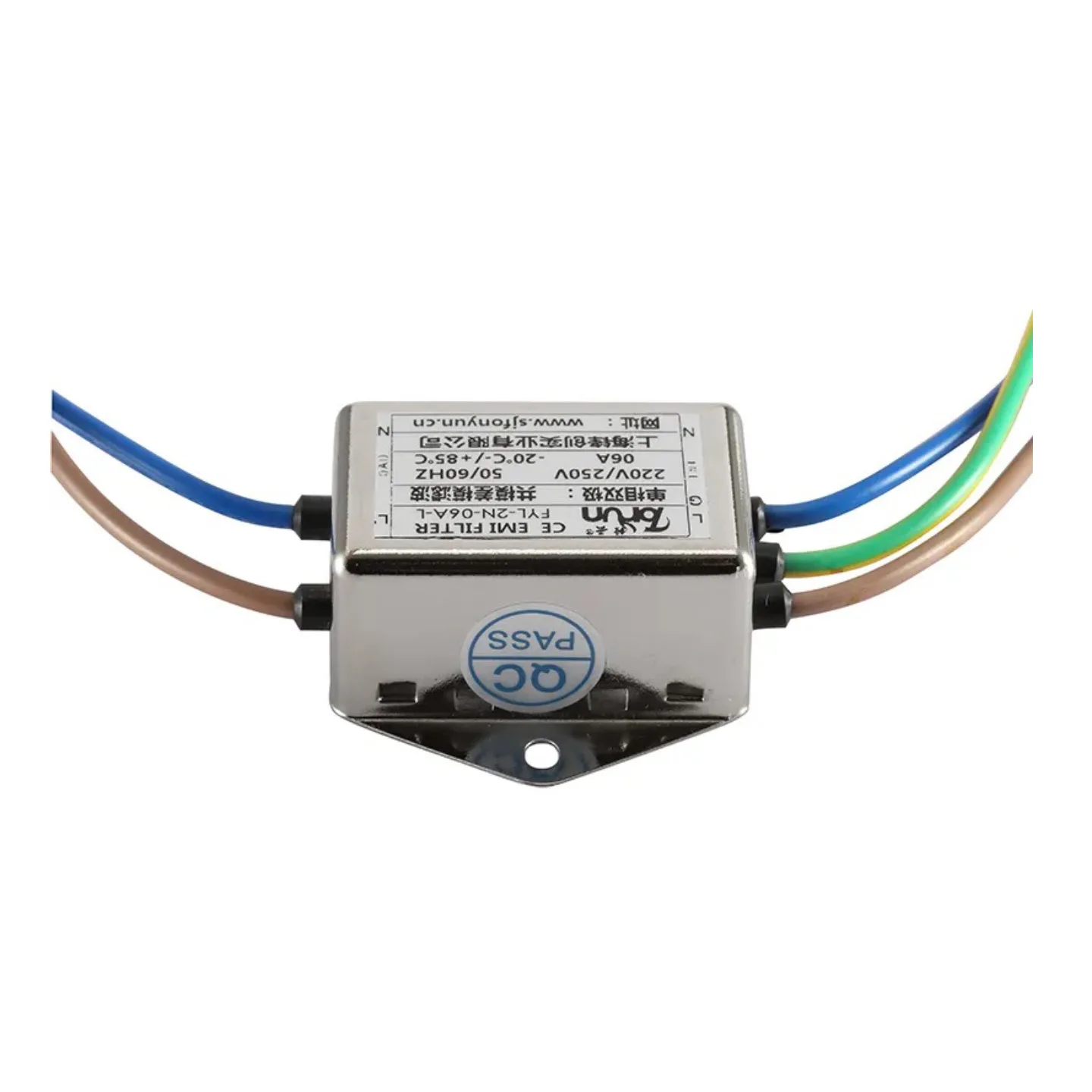 High Quality Fonyun 24v Power Line Filter FYL-2D-3A-L Power Supply Filter 50HZ/60HZ Current Resistant 3A