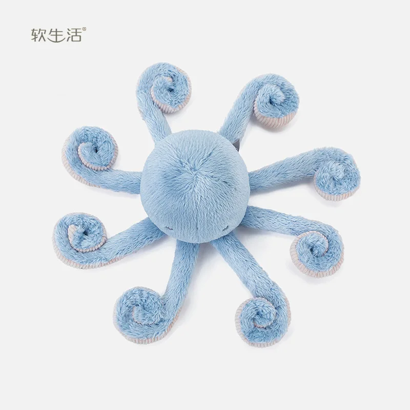 Wholesale Long Leg Stuffed Blue Octopus creative cute Soft Octopus Plush toys