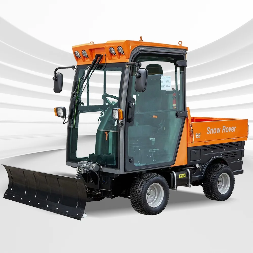 Four-Wheel Drive Continuously Variable Speed Snow Blower With Large Fuel Tank Snow Thrower