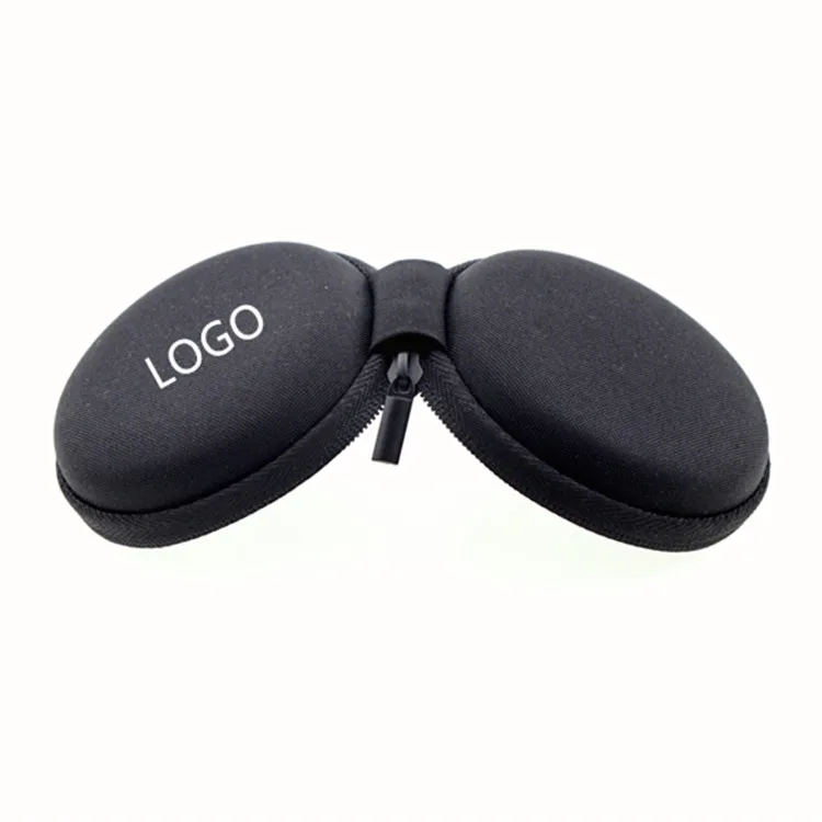 Hot Sell Zipper Earphone Storage Bag Eva Hard Carrying Protective Case