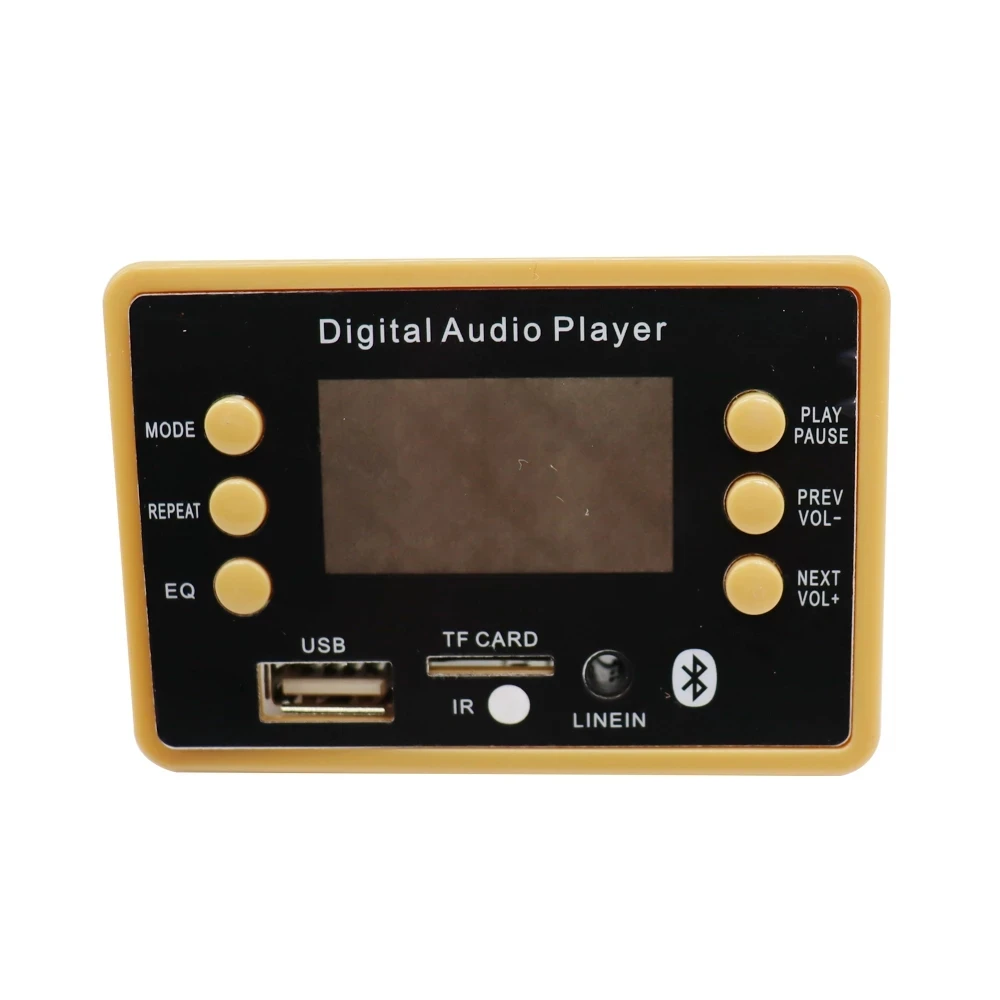 Mp3-декодер с Bluetooth 5 0 В 12 модуль декодирования WMA WAV слот для TF-карты/USB/FM-пульт дистанционного управления автомобильного USB MP3-плеера