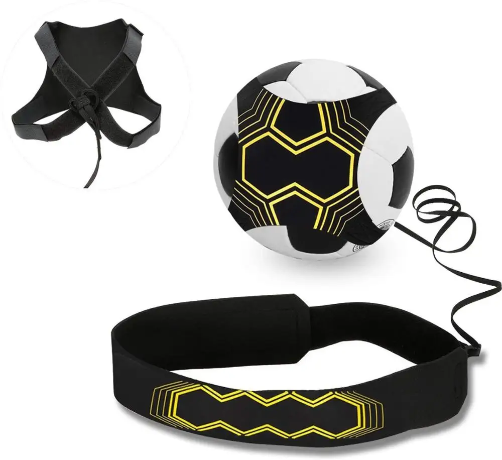 Football Training Adjustable Sports Assistance Soccer Kick Ball Practice Belt Training Equipment