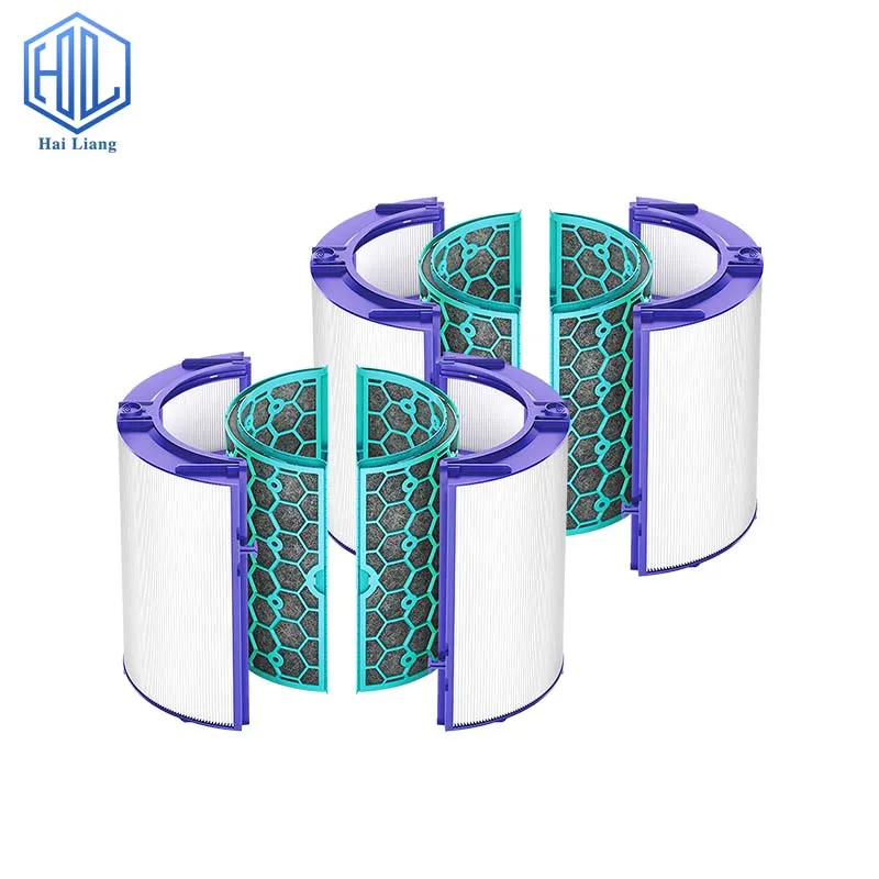 Activated Carbon Cartridge Air HEPA Filter for Dyson TP04 / HP04 / DP04 Air Purifier Air Purifier Filter Replacements Parts