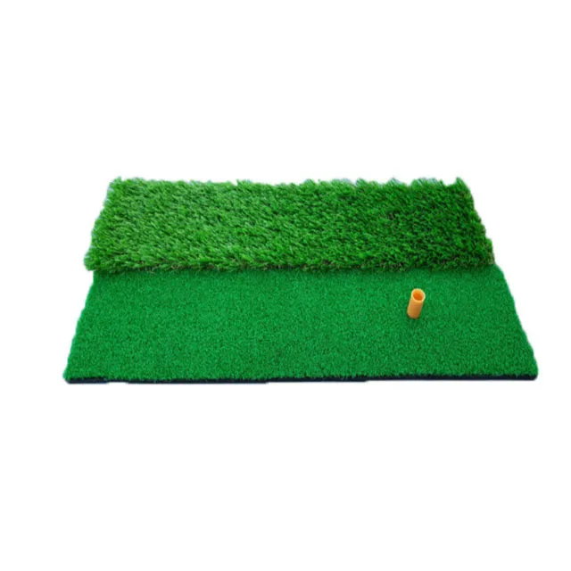 Factory direct sales customized multi-function golf mat portable long short grass mini Golf Mat