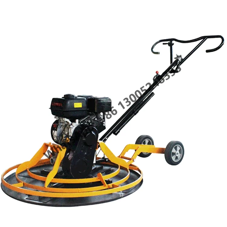 3KW Floor Concrete Cement Pavement Diesel Fuel GX160 Gasoline Concrete Troweling Machine Power Trowel for Building Construction