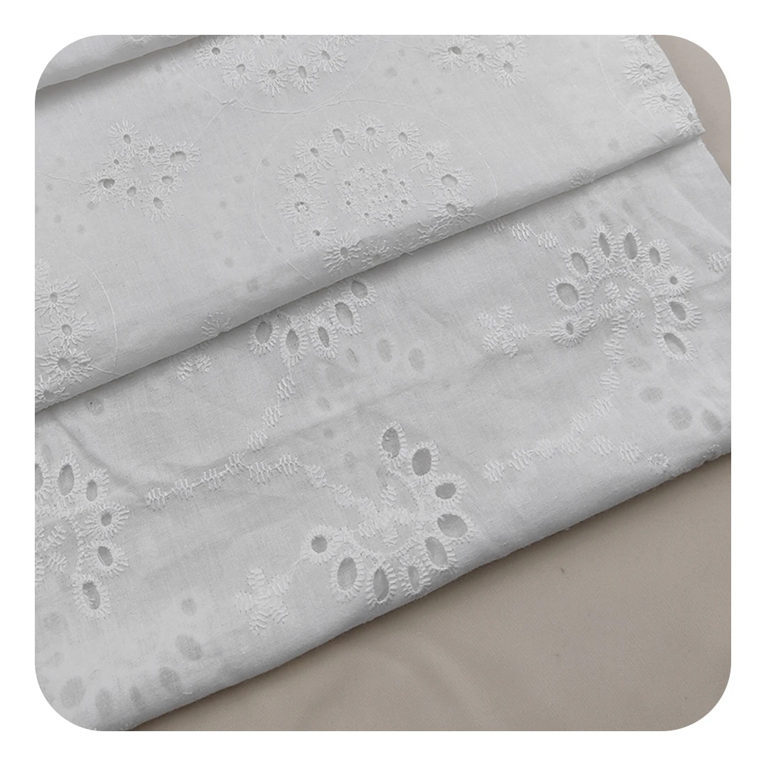 Border Clothing Accessories Punch Edges Guipure Lace Trim Embroidery Fabric for Kids