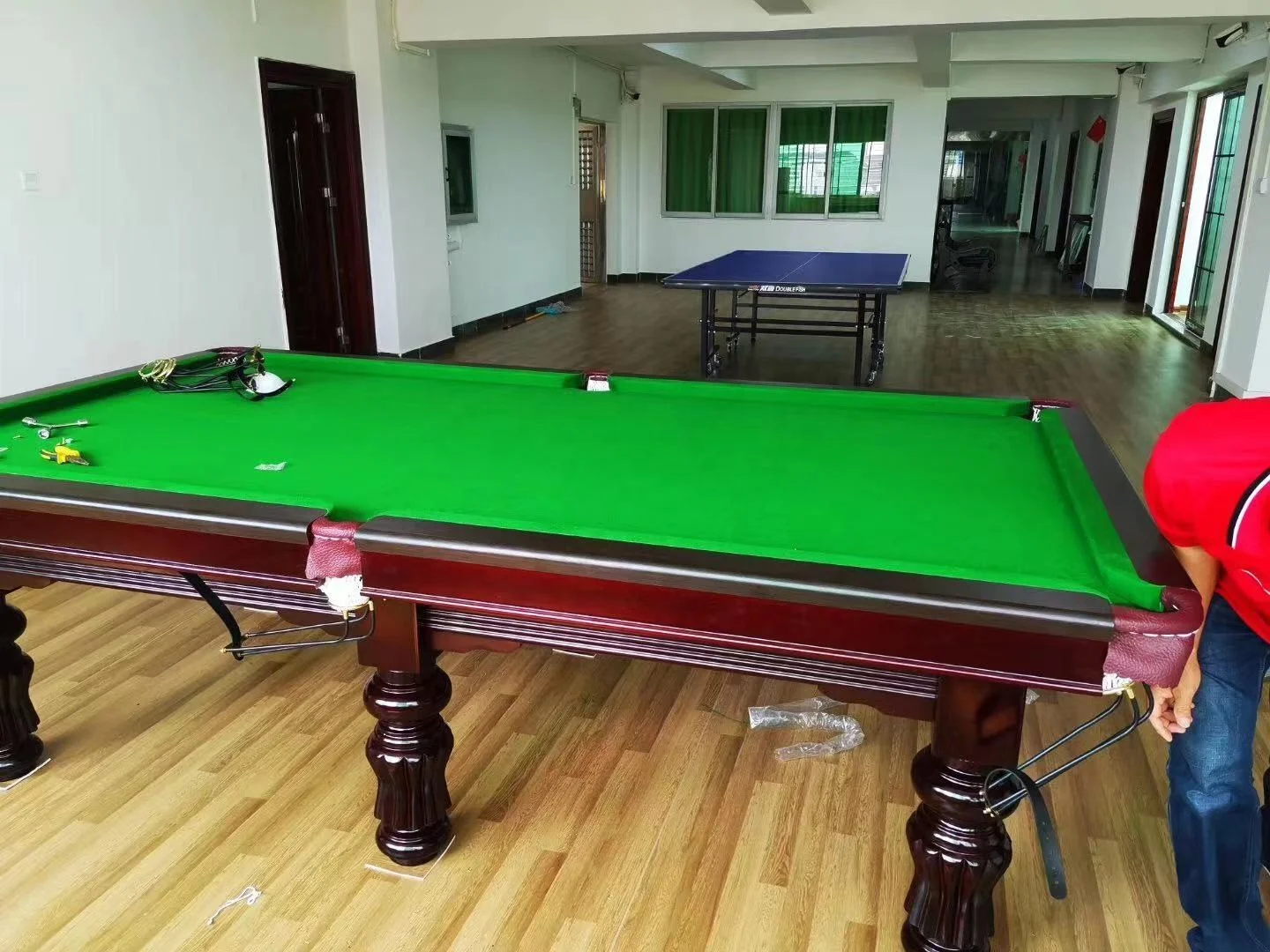 Manufacturer snooker billiards pool table 7ft 8ft 9ft natural slate pool table