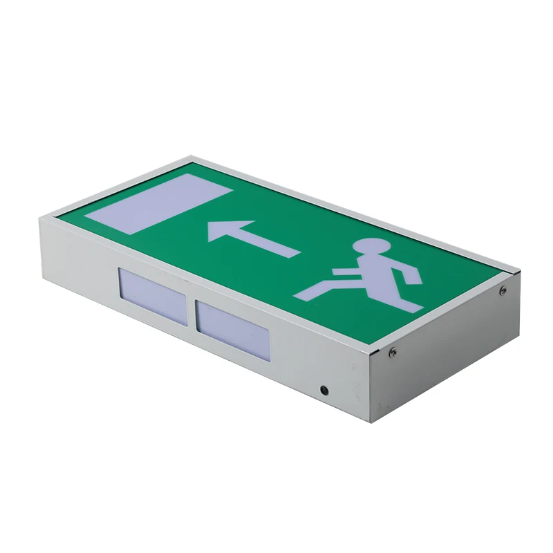ZhuiMing Ip20 Running Man Fire Safety Emergency Exit Lighting  Rechargeable Led Emergency Exit Light