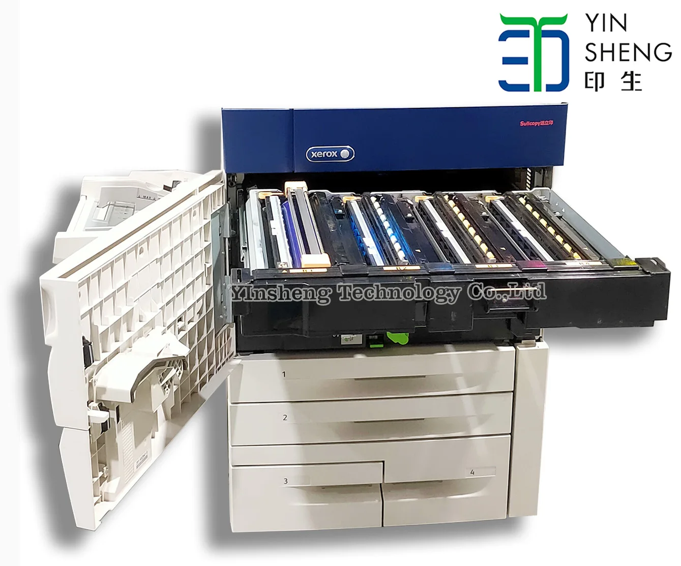 Refurbished Colored Laser Used A3 A4 Photocopier Machine For Xerox  C60