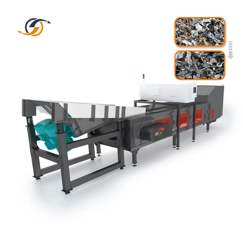 New product Plastic metal separator metal detector powder particle broken material metal separator