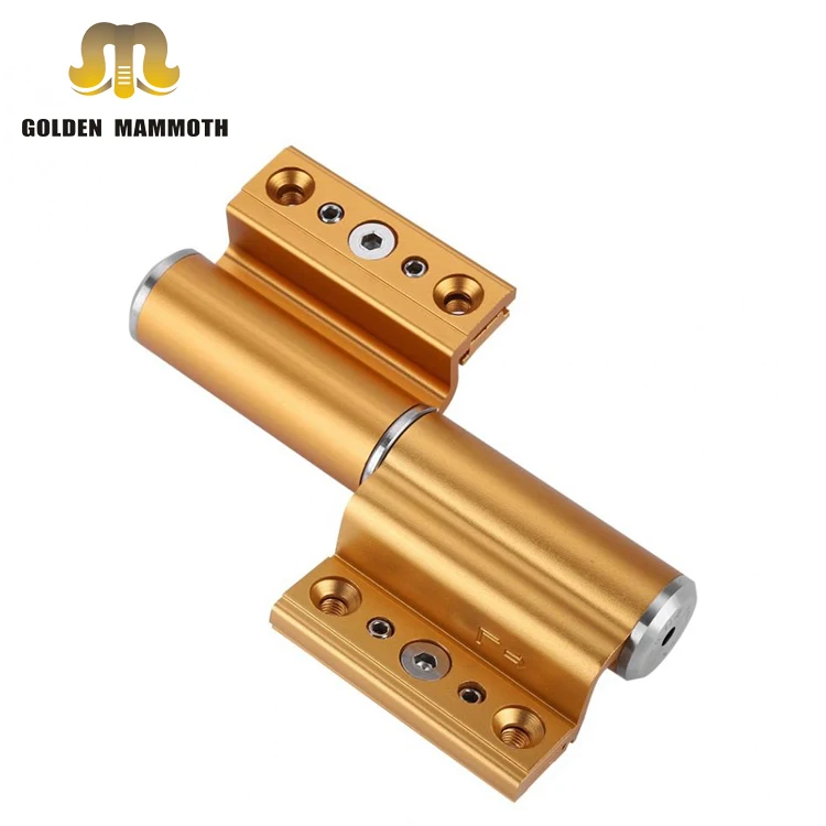 
High Quality Aluminum Alloy Hydraulic Closing speed Adjustable Door Hinge Automatic Soft Closer L-type Hinges 