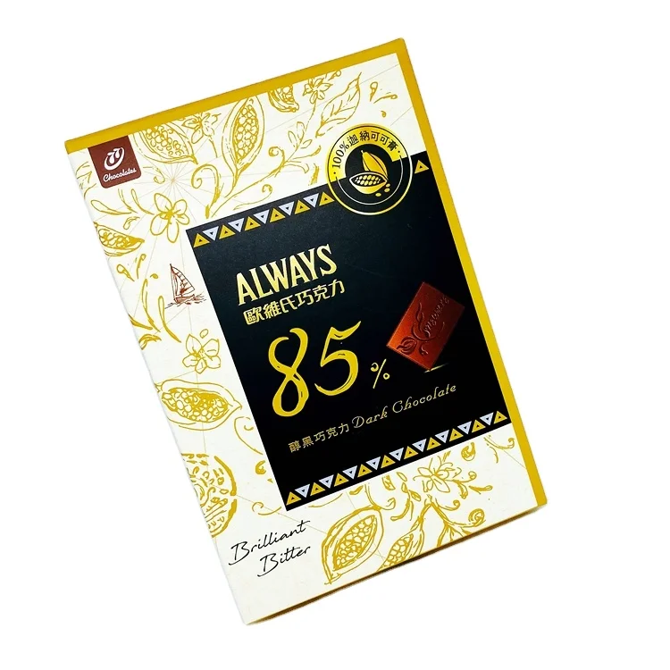 ASIAN SNACKS 85% ALWAYS CHOCO DARK CHOCOLATE CONFECTIONERY