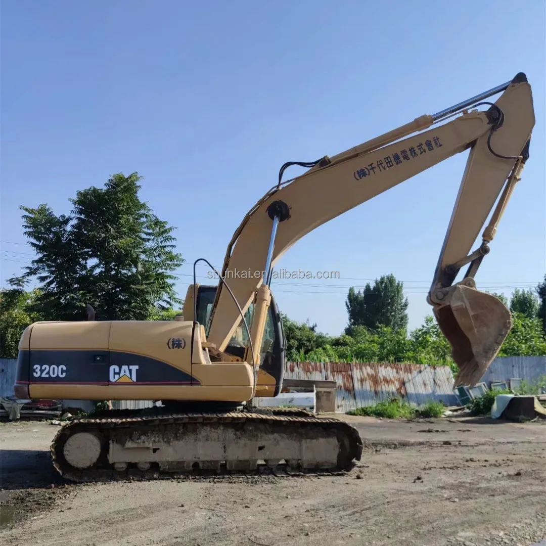 Construction 320 D Earth Moving Excavator Machine Used Excavator For Caterpillar