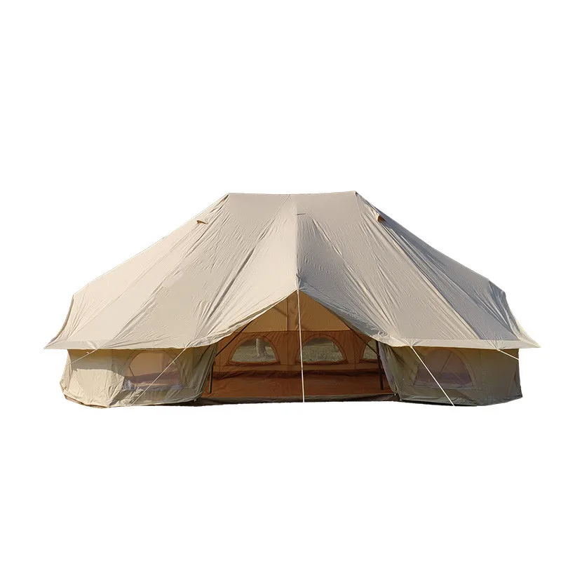 4*6M outdoor camping tent waterproof emperor canvas bell tent for a wedding or party