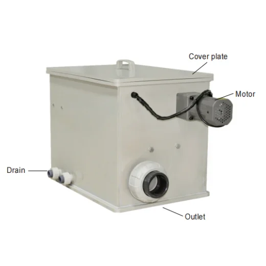 Aquaculture Fish Farm Water Treatment Rotary Drum Filter for KIO Pond