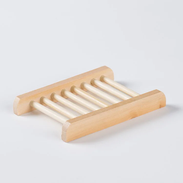 Bulk Eco Friendly Unique Pretty Neat Travel Hotel Bathtub Wood Biodegradable Bamboo Soap Dish Holder Tray