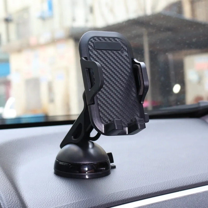 Car mobile phone bracket desktop air outlet dashboard suction cup type 360 degree rotating navigation car mobile phone bracket