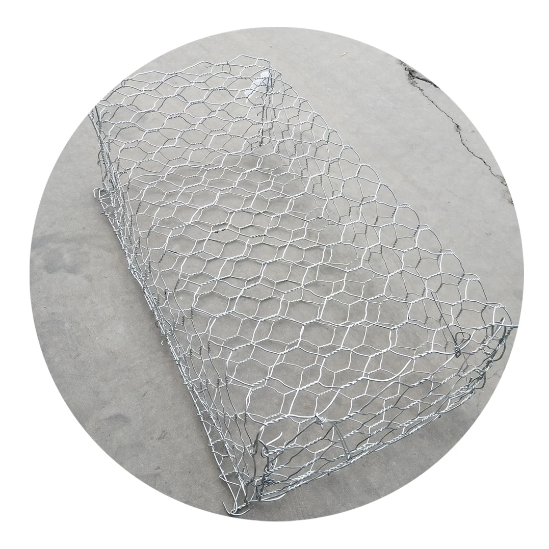 Galvanized reinforced mesh gabion cage as gabion basket for sale in philippines