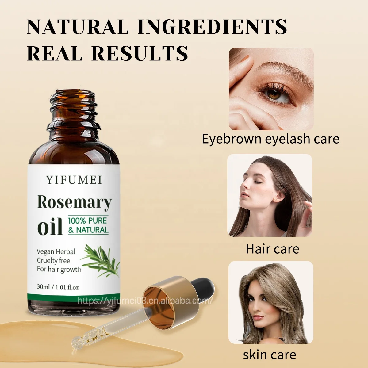 Wholesale Organic Rosemary Anti Hair Loss Fall And Hair Regrowth Growth Treatment Oils