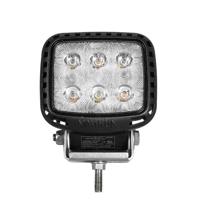 Over Voltage Protection High/Low Beam 18W/35W/48W/60W Mining Machinery LED Work Light with 5 Years Warranty