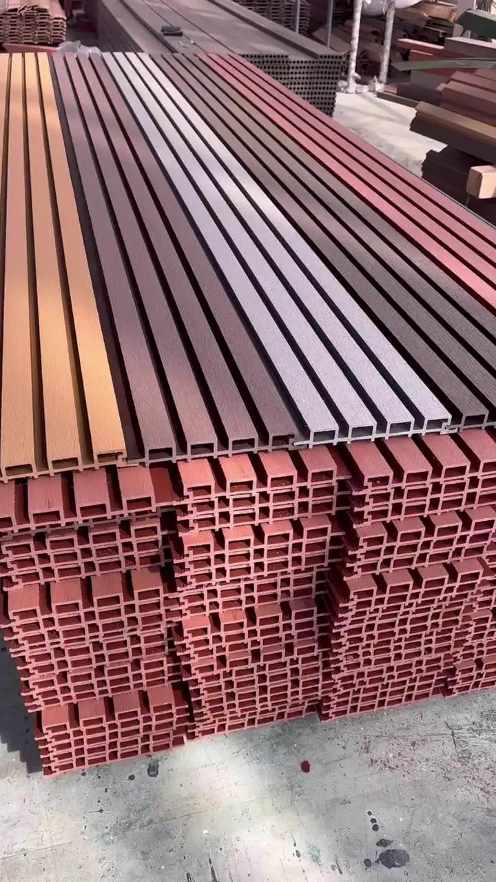 High quality outdoor wall panel waterproof wpc wall cladding for exterior wall decoration