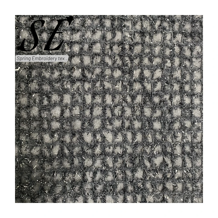 Оптовая продажа, вышивка из люрекса на шифоновой ленте, тканевая вышивка A026