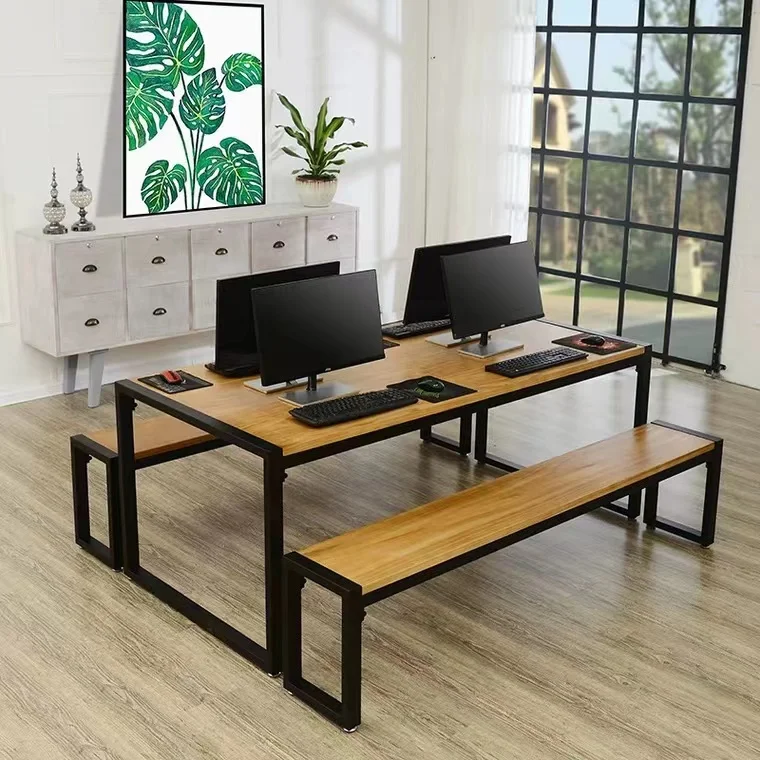 industrial dinning table set dining room furniture manufacturer wood dining table writing desk sets