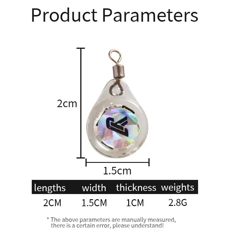 Mini led Underwater Night Fishing Supplies Light led Lure For Attracting Fish