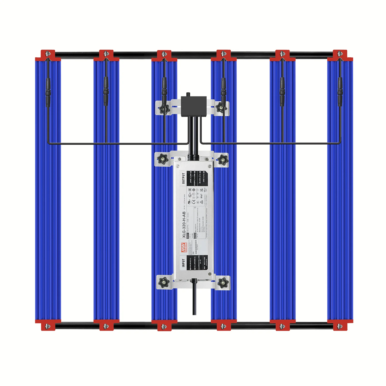 LM301H EVO 320W LED Grow Light With Meanwell Driver 3000K 5000K UV IR LED Grow Light Bar for Hydroponic Gardening Indoor Plants