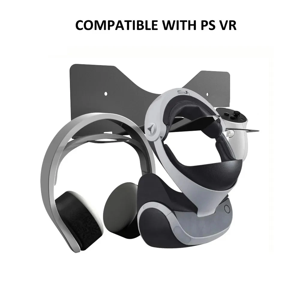 Настенная Подставка для хранения VR держатель гарнитуры стабильная подставка контроллера Oculus вопросы 2