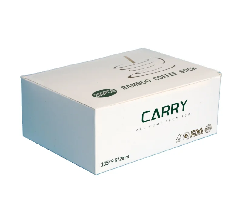 1,3*5*110 140 160 мм натуральный бамбук кофе мешалки agitados De кафе бамбука мешалки для виолончели завернутых в бумажную упаковку изготовленным на заказ логосом