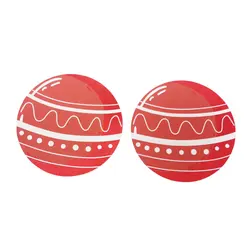 Breast Adhesive Cute Nipple Pasties Disposable Christmas Decoration Hot Girls Sexy Nipple Covers For Woman