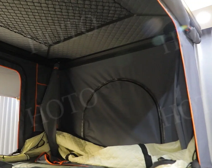 HOTO New Accessories 4x4 Aluminium car roof tent SUV Camping UV Resistant Foldable Canopy Waterproof Canvas Car Rooftop Tent
