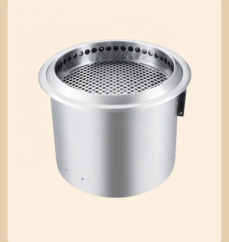 hot sale tabletop smokeless bbq electric grill grill table for korean bbq restaurant