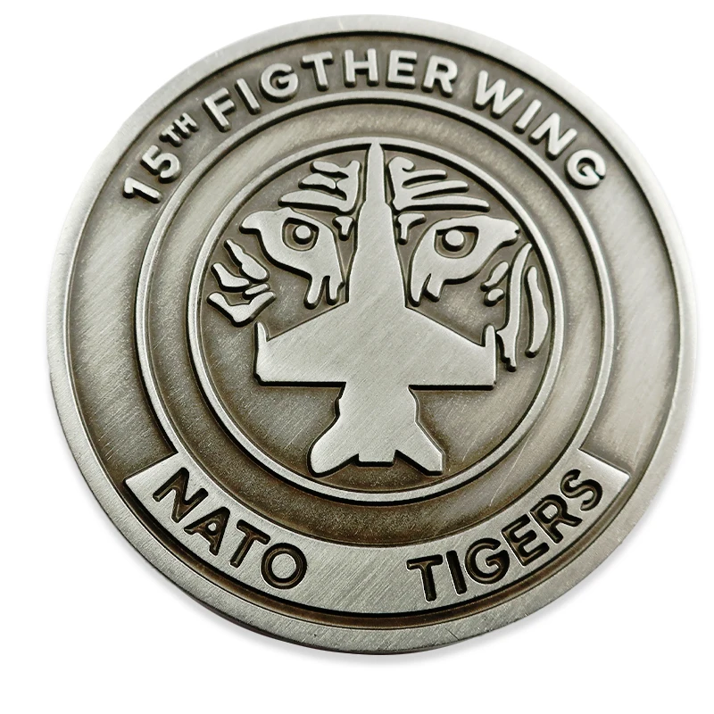 wholesale custom metal craft old copper antique silver coins suppliers