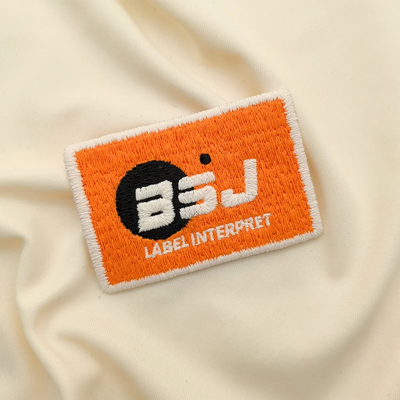 Wholesale Embroidered Patches Hat Garment Embroidery Custom Logo Full Embroidery Patch Badges