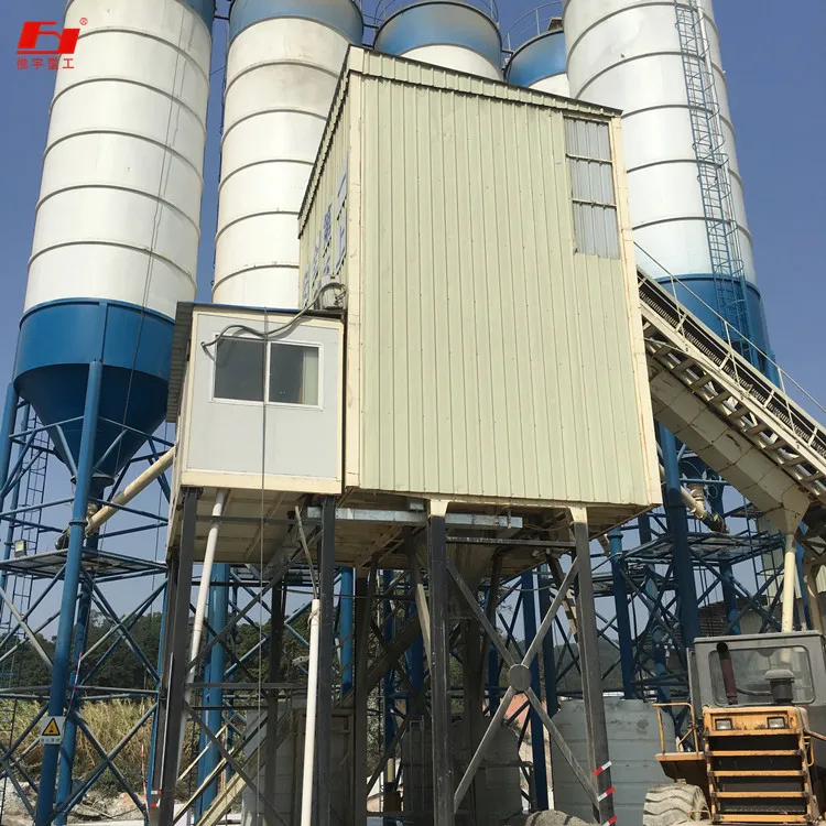 120m3/h Wet mix Ready mix HZS120 Concrete Mixing Batching Plant on sale with Biaxial compulsion mixer