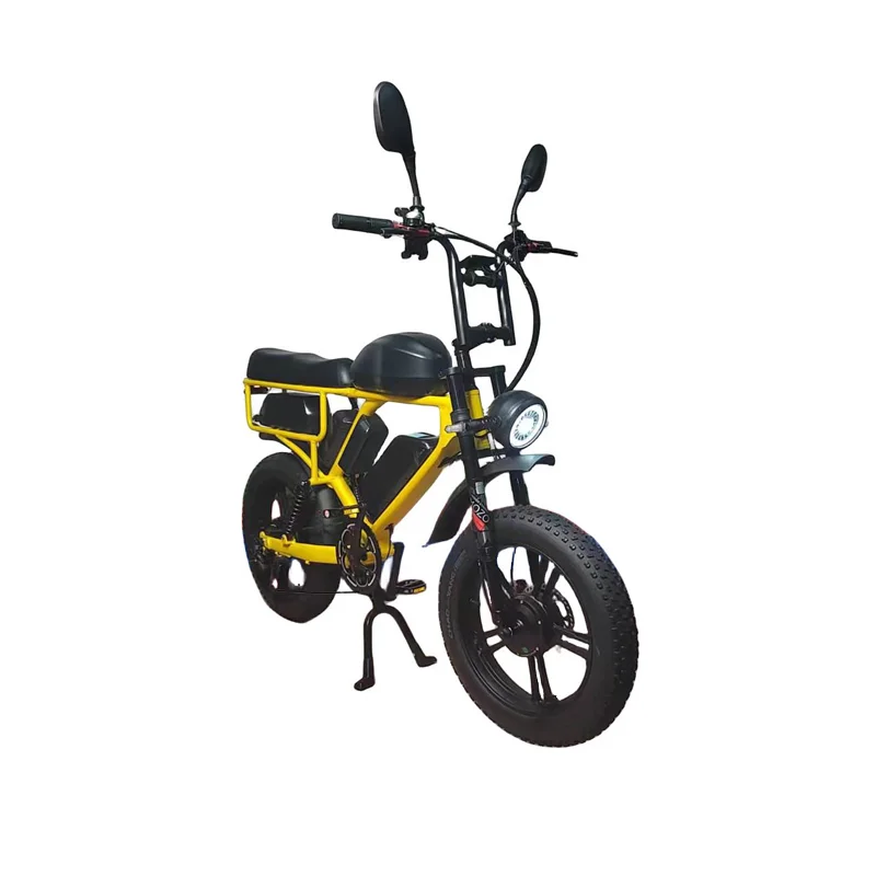 2000W Dual Motor Triple  Battery 52V79Ah 65-70kmh Full Suspension Hydraulic  Brake Fat Tire Aluminum Alloy Frame Electric Bike