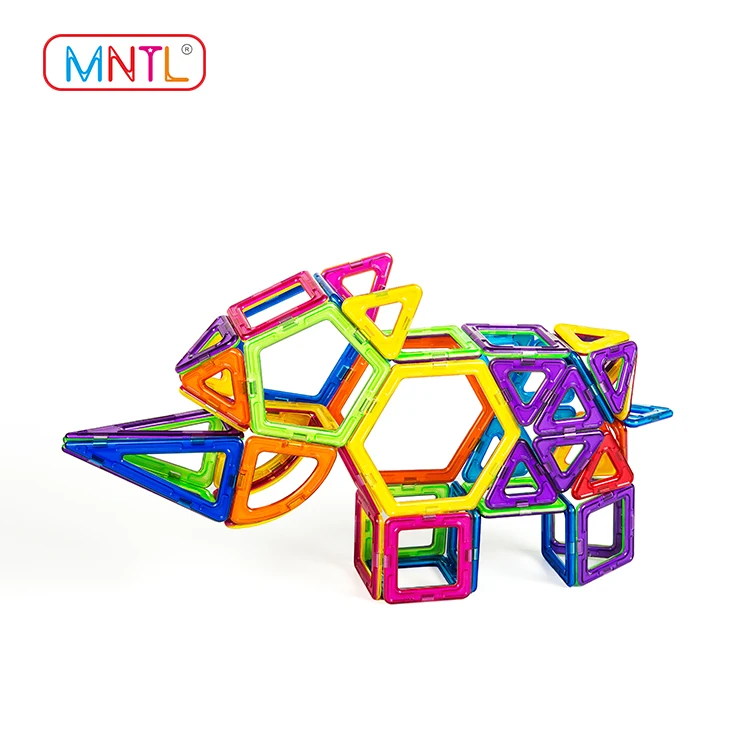 MNTL 56 шт. магнитные строительные блоки колеса детские развивающие игрушки 3D Ясно строительство Конструкторы комплект