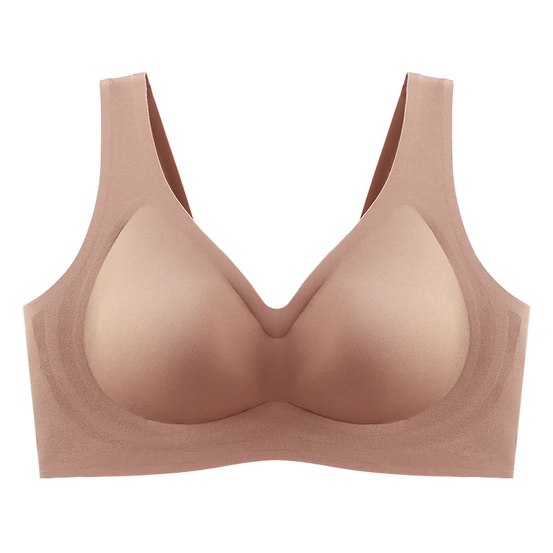 Wholesale acceptance of custom beautiful back without steel ring deep V padded bras