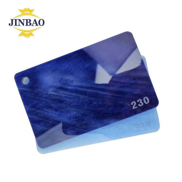 JINBAO Factory panel sheet butterfly acrylic pmma resin