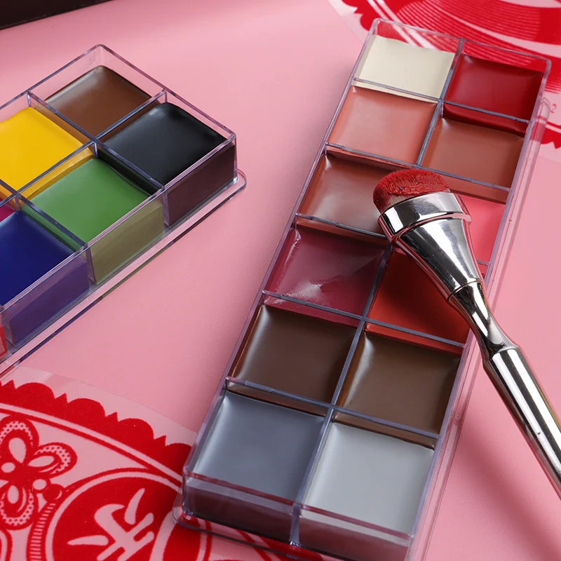 IMAGIC Makeup Temporary Tattoos Body Painting Mermaid Template Stencils Kits For Halloween Fancy Dress Up