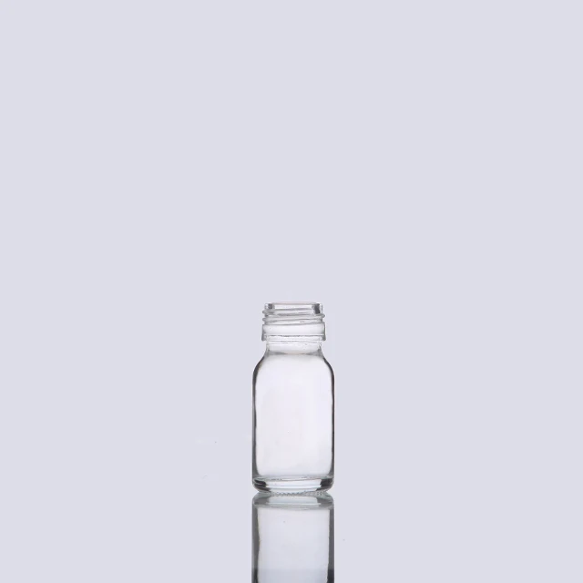 Amber Glass Bottle for Syrups Screw Finish STD PP 28mm