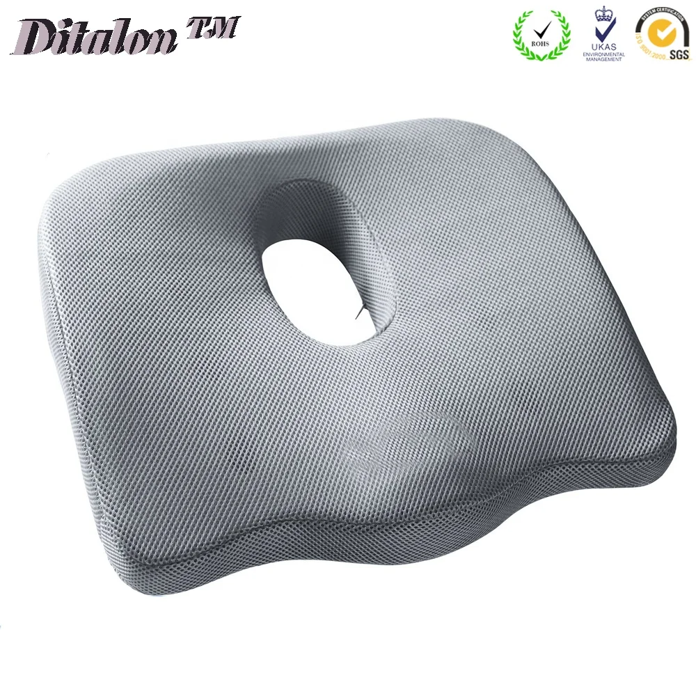 Wholesale Sciatica Relief Adult Car Seat Anti Hemorrhoids Booster Cushion Memory Foam Coccyx Seat Cushion For Office Chair